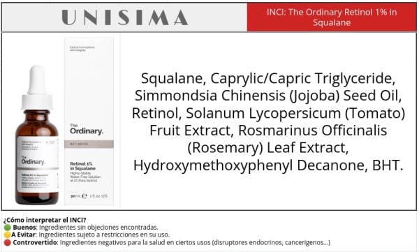 Mi opinión sobre el Sérum Retinol 1% in Squalane de The Ordinary ...